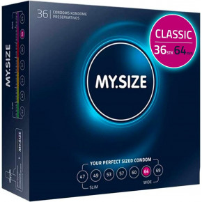 My.Size | Презервативи - My.Size 64, 36 шт.. Цена: 1 519 грн