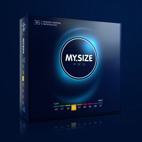 Amor | Презервативи - My.Size Pro 53, 36 шт.. Ціна: 1519 грн