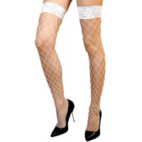 | Панчохи В Велику Сітку Anne De Ales Erica T2 White. Ціна 559 грн | Панчохи В Велику Сітку Anne De Ales Erica T2 White. Ціна 559 грн