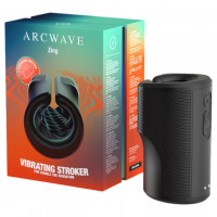 Arcwave | Вибрирующий мастурбатор Arcwave Zing Black, открытый, черный. Цена 5 700 грн