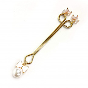 Art of Sex | Зажим для клитора Art of Sex - Clit Clamp Bow Pearl. Цена: 309 грн