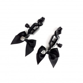 Art of Sex | Зажимы для сосков Art of Sex - Nipple clamps Black Bow. Цена: 594 грн