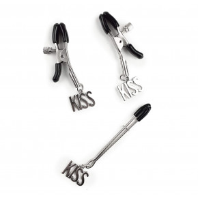 Art of Sex | Зажимы для сосков и клитора Art of Sex - Nipple and clit clamps KISS. Цена: 349 грн