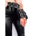 Art of Sex | Манжеты для подвеса за руки Kinky Hand Cuffs For Suspension из натуральной кожи, цвет черный. Цена 5 932 грн. Фото: 2