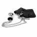Art of Sex | Наручники с металлической анальной пробкой Art of Sex Handcuffs with Metal Anal Plug  size M Black. Цена 1 289 грн. Фото: 1