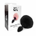 Art of Sex | Силиконовая анальная пробка М Art of Sex - Silicone Butt plug Rabbit Tail,Черный. Цена 479 грн. Фото: 2