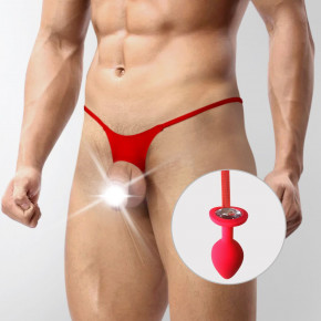 Art of Sex | Чоловічі Труси Xs-2Xl З Силіконовою Анальної Пробкою Art Of Sex - Joni Plug Panties Size S Red. Ціна: 469 грн