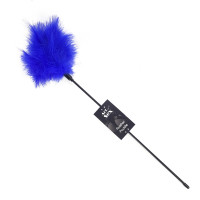 Щекоталка Синя Art Of Sex - Feather Paddle, Перо Молодий Індик