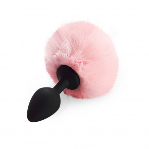 Art of Sex | Силиконовая анальная пробка М Art of Sex - Silicone Butt plug Rabbit Tail, Розовый. Цена: 479 грн