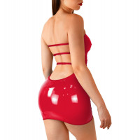Art of Sex | Сексуальное виниловое платье Art of Sex - Jaklin, размер L-2XL, цвет красный. Цена 670 грн