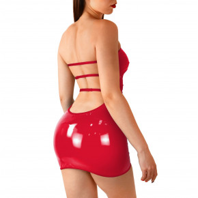 Art of Sex | Сексуальное виниловое платье Art of Sex - Jaklin, размер L-2XL, цвет красный. Ціна: 789 грн