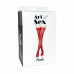 Art of Sex | Чулки в мелкую сетку с лакированной коронкой Art of Sex - Rose, цвет красный, М. Цена 696 грн. Фото: 2