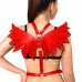 Art of Sex | Женская портупея Art of Sex - Wings красная L-2XL, экокожа. Цена 1 580 грн. Фото: 2