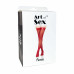 Art of Sex | Чулки в мелкую сетку с лакированной коронкой Art of Sex - Rose, цвет черный, М. Цена 696 грн. Фото: 2