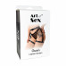 Art of Sex | Сексуальные гартеры Art of Sex - Gwen из натуральной кожи, размер XS-2XL, цвет черный. Цена 619 грн. Фото: 3