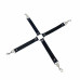 Art of Sex | Крестовина из натуральной кожи Art of Sex - 4 Way Connector, Черный. Ціна 259 грн. Фото: 1