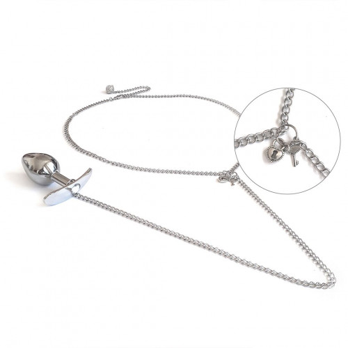 Art of Sex | Украшение на тело Art of Sex - Long Wear с металлической анальной пробкой М. Цена 889 грн. Фото: 2