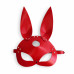 Art of Sex | Кожаная маска Зайки Art of Sex - Bunny mask, цвет Красный. Цена 645 грн. Фото: 2