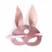 Art of Sex | Кожаная маска Зайки Art of Sex - Bunny mask, цвет Розовый. Цена 645 грн. Фото: 3