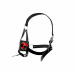 Art of Sex | Кляп-маска с пластиковым шаром Art of Sex - Slave, Натуральная кожа, цвет Черный. Цена 1 109 грн. Фото: 2