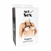 Art of Sex | Женская портупея из натуральной кожи Art of Sex - Virginia, цвет Черный, размер L-2XL. Цена 699 грн. Фото: 4