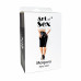Art of Sex | Сексуальная виниловая юбка Art of Sex - Morgana с вырезом и шнуровкой, цвет черный, размер XL. Ціна 1889 грн. Фото: 4