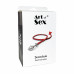 Art of Sex | Металлическая анальная пробка M с дьявольским хвостом Art of Sex - Succubus, экокожа, черный/красный. Цена 1 189 грн. Фото: 4