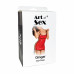 Art of Sex | Сексуальное лакированное платье на шнуровке Art of Sex - Ginger красное XS-M. Цена 1 449 грн. Фото: 2