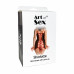 Art of Sex | Сексуальное платье из сетки Art of Sex- Sharlotte черно/красное XS-M. Цена 969 грн. Фото: 2