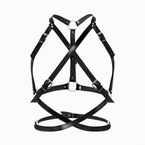 Art of Sex | Женская портупея Art of Sex - Agnessa Leather harness, Черный XS-M. Цена: 798 грн