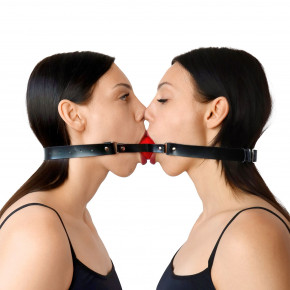 Art of Sex | Двойной кляп Art of Sex - Twins, натуральная кожа. Ціна: 585 грн