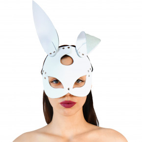 Art of Sex | Кожаная маска Зайки Art of Sex - Bunny mask, цвет Белый. Ціна: 645 грн