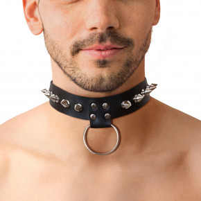 Art of Sex | Мужской чокер с шипами Art of Sex - Stiles Leather and Spikes. Цена: 669 грн