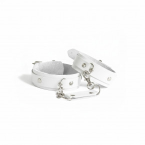 Art of Sex | Наручники из натуральной кожи Art of Sex - Eva, цвет белый. Ціна: 499 грн Art of Sex | Наручники из натуральной кожи Art of Sex - Eva, цвет белый. Ціна: 499 грн