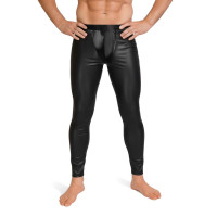  | Мужские леггинсы Art of Sex - Matthias, цвет черный с матовым эффектом, размер М. Цена 1 087 грн