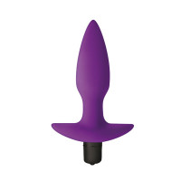 Анальная пробка с вибрацией Mai Attraction, фиолетовая Анальная пробка с вибрацией Mai Attraction, фиолетовая