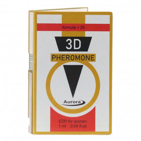 Aurora | Духи з феромонами женские 3D Pheromone formula<25, 1ml. Цена: 90 грн