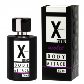 Aurora | Духи с феромонами Aurora Body Attck MEN violen X-PHERO 50ml. Цена: 999 грн