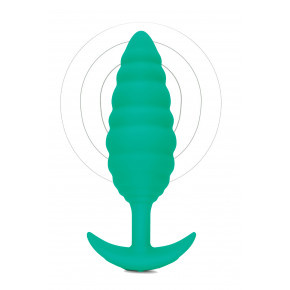 B-Vibe | Анальна пробка Twist Texture Plug Large з вібрацією. Ціна: 4899 грн