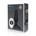 B-Vibe | Анальная пробка с 3 моторами B-Vibe - Trio Remote Control Butt, черная. Ціна 7650 грн. Фото: 8