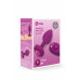 B-Vibe | Анальная пробка с вибрацией B-Vibe Vibrating Jewel Plug S/M Pink Ruby, силиконовая, розовая. Цена 6 499 грн. Фото: 10