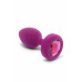 B-Vibe | Анальная пробка с вибрацией B-Vibe Vibrating Jewel Plug S/M Pink Ruby, силиконовая, розовая. Цена 6 499 грн. Фото: 3