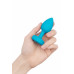 B-Vibe | Анальная пробка с вибрацией и камнем B-Vibe - Vibrating Jewel Plug S/M, синяя. Ціна 6499 грн. Фото: 4
