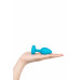 B-Vibe | Анальная пробка с вибрацией и камнем B-Vibe - Vibrating Jewel Plug S/M, синяя. Ціна 6499 грн. Фото: 8
