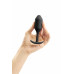 B-Vibe | Анальная пробка со смещенным центром тяжести B-Vibe Snug Plug 2, силиконовая, черная. Ціна 2950 грн. Фото: 4