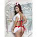 BACI | Игровой костюм медсетры Baci Cheeky Nurse Lingerie White/Red OS. Ціна 2150 грн. Фото: 1