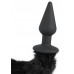 Bad Kitty | Анальна пробка з гнучким хвостом Bad Kitty чорна, 3.5 х 73 см. Ціна 1440 грн. Фото: 10