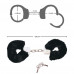 Bad Kitty | Наручники з чорним хутром Bad Kitty Handcuffs, метал. Ціна 1150 грн. Фото: 2