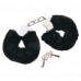 Bad Kitty | Наручники з чорним хутром Bad Kitty Handcuffs, метал. Ціна 1150 грн. Фото: 1