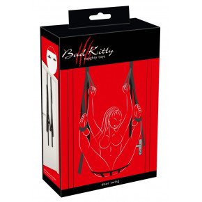 Bad Kitty | Секс-качели на дверь Bad Kitty Door Swing, черные. Цена: 2 799 грн